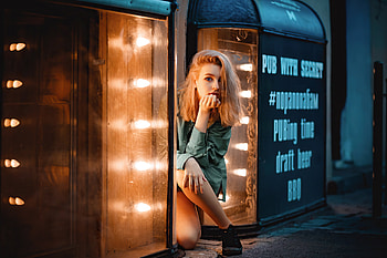 Anastasia Sokol Model Urban , girls, model HD wallpaper