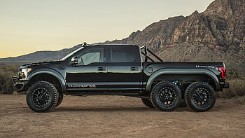Ford Raptor, Black Car, Hennessey Velociraptor 6X6, Vehicles, Off Road, Tuning HD wallpaper