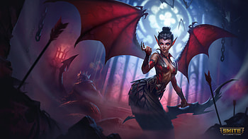Smite Ultra — Moonlit Succubus Empress, video game, Smite HD wallpaper