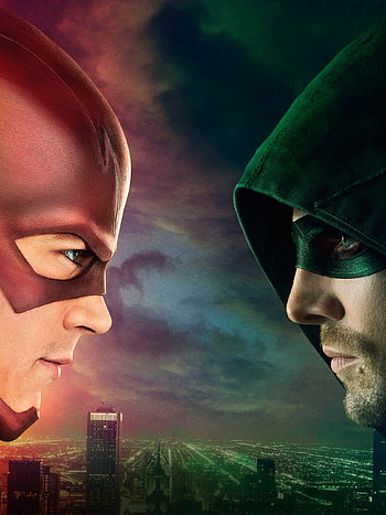 Green Arrow comics, Flash TV show HD phone wallpaper