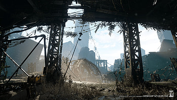 Stellar Blade - Futuristic Game Landscape, video game, Stellar Blade HD wallpaper