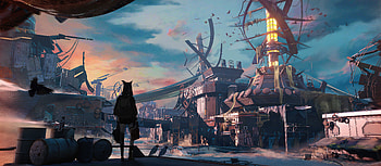 New In Town, artist, artwork, digital-art, artstation HD wallpaper