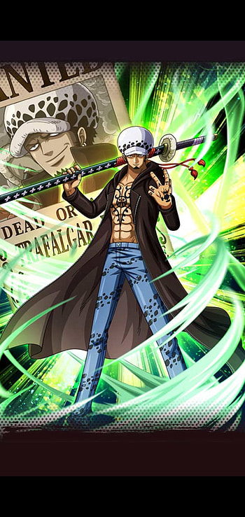 Law, pirate, D, Japan, One pice, anime HD phone wallpaper