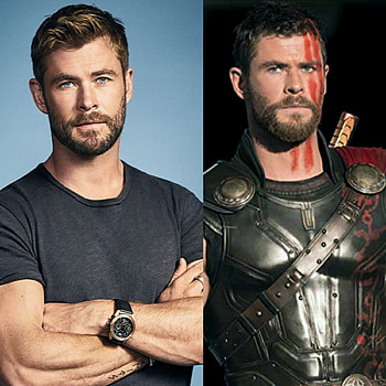 Thor Ragnarok, beard, watch HD phone wallpaper