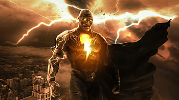 Black Adam, Stunning , Superhuman strength, Action-packed HD wallpaper