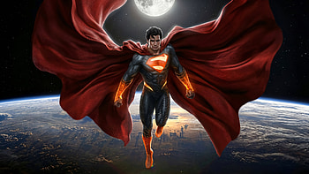 Superman Blue And Red Reign, superman, superheroes, artwork, art, digital-art, ai HD wallpaper