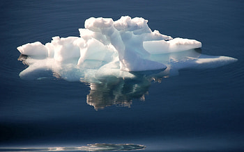 Nature, Water, Form, Glacier, Alone, Lonely, Drift, Drifting HD wallpaper