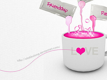 Cup Of Love, cup, love HD wallpaper