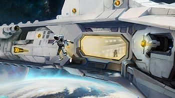 Sci Fi, astronaut, space exploration HD wallpaper