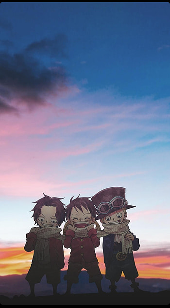 Luffy, ace, onepiece, sabo HD phone wallpaper