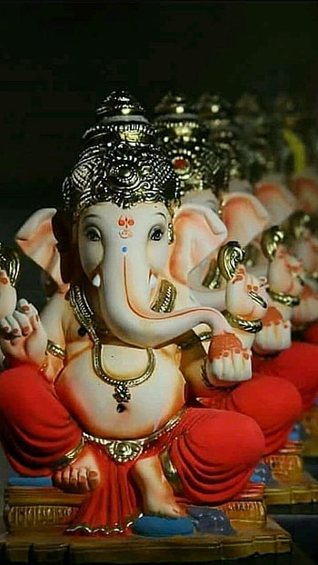 Best Ganesh, Ganesh Murti, Factory Background HD phone wallpaper