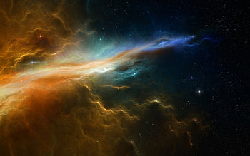 galaxies, multi color, space, wonderfull, stars HD wallpaper