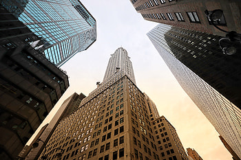 Cities, Sky, Architecture, Building, Facade, Bottom View HD wallpaper