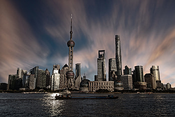 Shanghai, city, buildings HD wallpaper