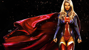 Comics, Superman, Supergirl HD wallpaper