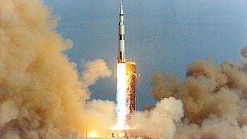Saturn V Launch, vehicle, rocket, saturn v HD wallpaper