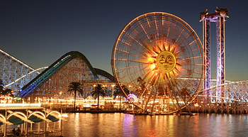 Amusement Park, other, people, entertainment, lake HD wallpaper