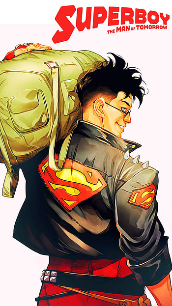 SUPERBOY, clarkkent, comics, style, superman, anime, dc, kal_el HD phone wallpaper