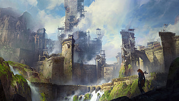 Horizon Forbidden West – Epic Video Game Landscape View, video game, Horizon Forbidden West HD wallpaper