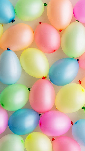 Happy Birtay, Balloons Aesthetic HD phone wallpaper