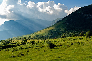 Central balkan, green, bulgaria, sky, beautiful, , mountain HD wallpaper