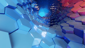 Hexagonal, texture, digital art HD wallpaper