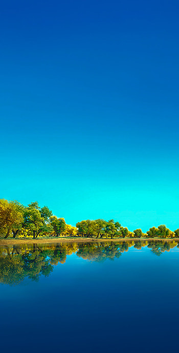 que landscape, cloud, sky, rec, atmospheric, mood, popular, trees, vibes, water HD phone wallpaper
