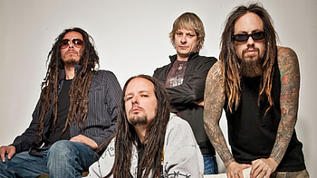 Korn , Eye-catching background, Band's logo, Musician's art HD wallpaper
