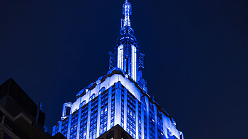 Empire State Building, Dark night, New York, Architectural marvel HD wallpaper