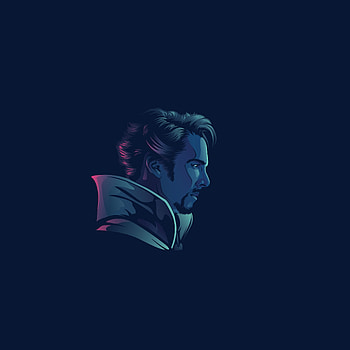 Doctor Strange, minimalist, art HD phone wallpaper