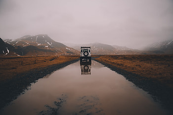 Water, Mountains, Cars, Suv HD wallpaper