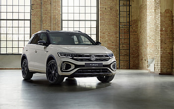 2022, Volkswagen T-Roc, , front view, exterior, new white T-Roc, new T-Roc 2022 exterior, German cars, Volkswagen HD wallpaper
