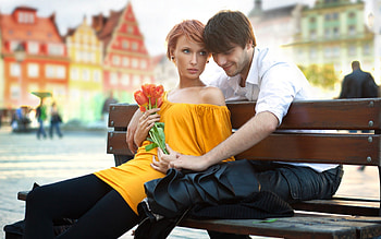 Beautiful Couple, sweet, man, love, couple, beautiful, girl, beauty HD wallpaper