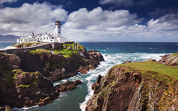 Fanad Head Lighthouse, Ireland HD wallpaper