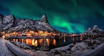 Aurora Borealis Norway, , windows HD wallpaper