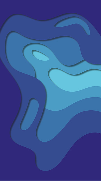 abstract bleu 1, spooky, mountains, design, scream, anime HD phone wallpaper