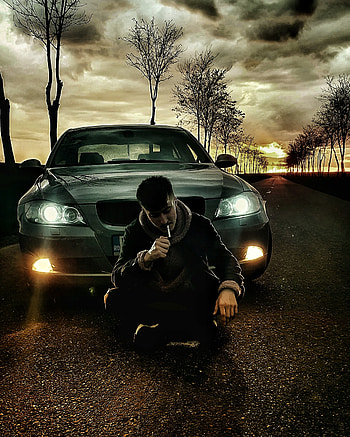 Bmw 3, sky HD phone wallpaper