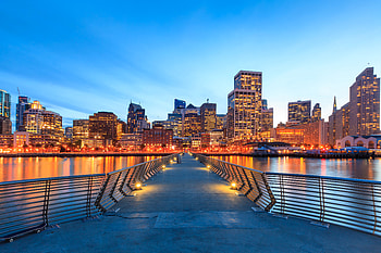Building, Pier, Light, Evening, , San Francisco, Bridge, City, Skyscraper, Usa, Walkway, Cities HD wallpaper