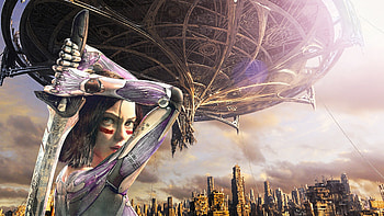 Alita, Battle Angel, Fanart HD wallpaper