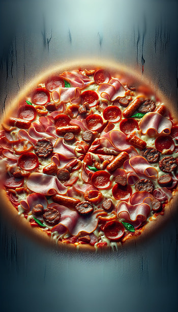 Savory Meat Lovers Pizza, pizza, cheese HD phone wallpaper