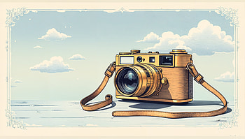 Classic Camera in - Capture the Moment, camera, graphy, vintage, cloud, landscape HD wallpaper