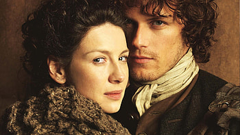 Jamie and Claire, Outlander 2014, , TV Series HD wallpaper