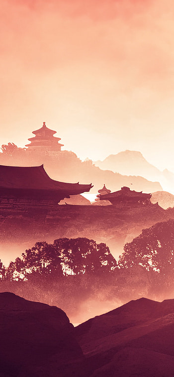 Japan Travels, Asian Japan digital art HD phone wallpaper