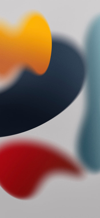 iOS 15, x, orange, electric blue, x max HD phone wallpaper