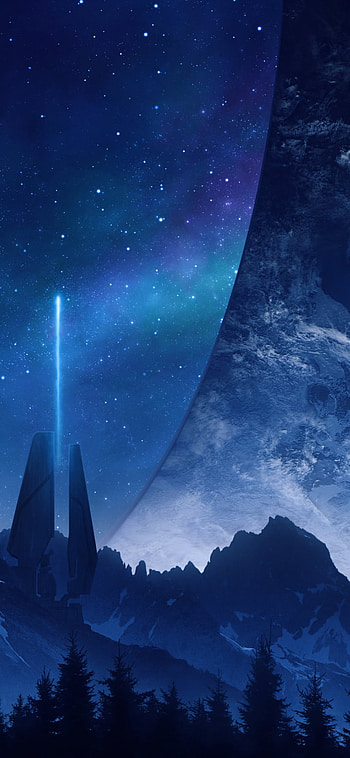 Halo Infinite — Ring of Stars, video game HD phone wallpaper