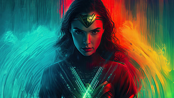 Wonder Woman Legacy Of A Legend, wonder-woman, superheroes, artwork, digital-art, ai HD wallpaper