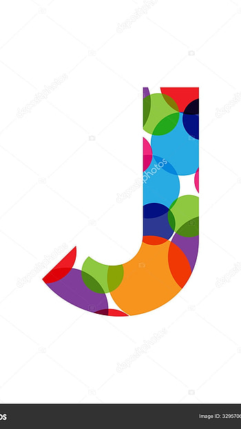 J Letter, Colorful Letter HD phone wallpaper