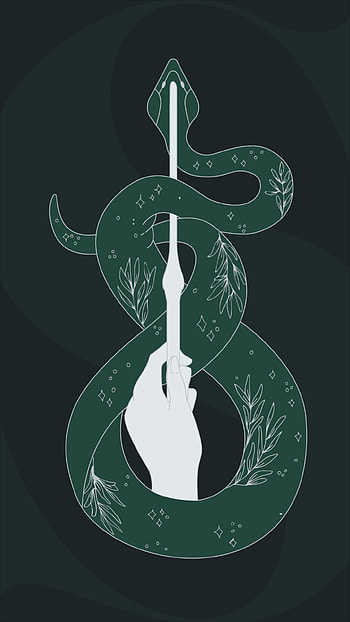 slytherin | salazar slytherin, harry potter | serpent, slytherin, salazar slytherin, serpent, four houses HD phone wallpaper