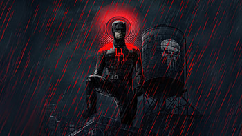 Daredevil Redemption Through Darkness, daredevil, daredevil-born-again, daredevil-born-again-season-2, marvel, tv-shows, superheroes, artwork, art, digital-art HD wallpaper