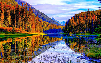 DUFFEY LAKE,CANADA, autumn, canada, Duffey, lake HD wallpaper